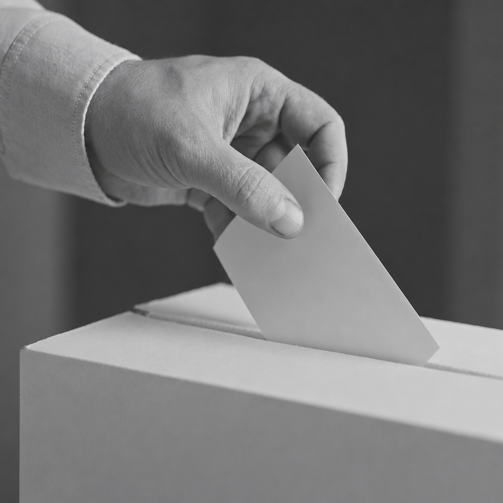 No ballot box sample image